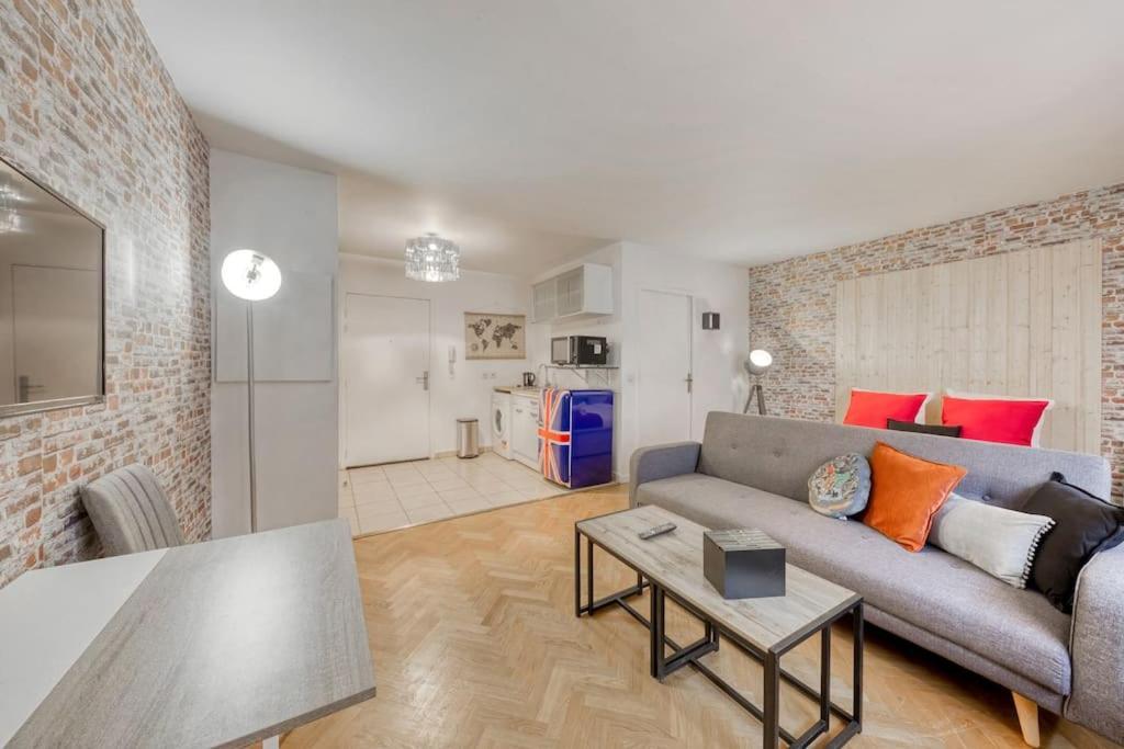 Magnifique Studio La Villette Avec Parking Aubervilliers Bagian luar foto